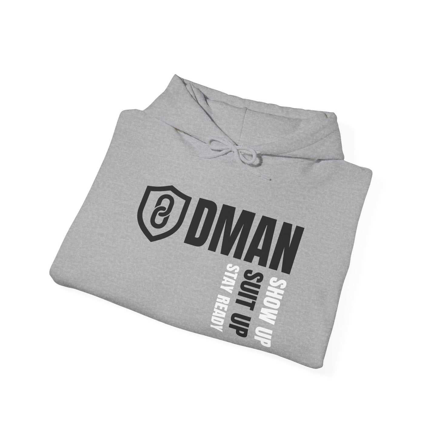 DMAN SIGNATURE GRAY HOODIE