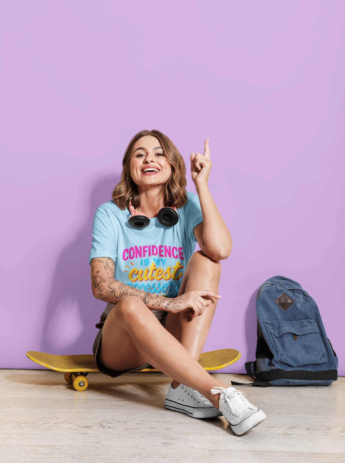 CONFIDENCE IS MY CUTEST ACCESSORY Tee – Sweet Like Cherie™ Collection