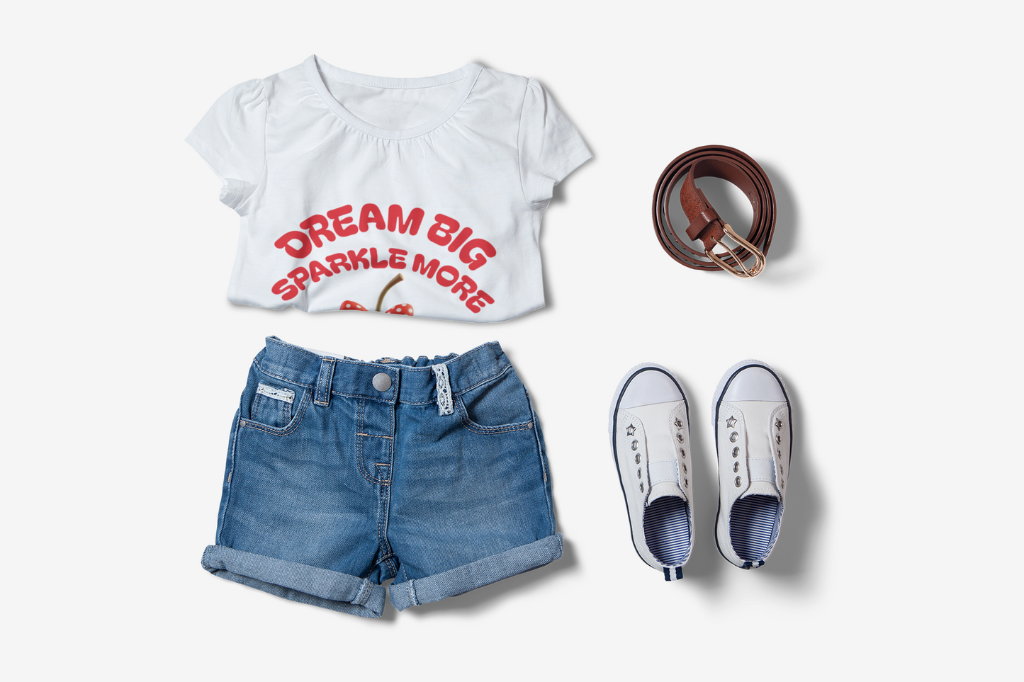Dream Big. Sparkle More. Tee