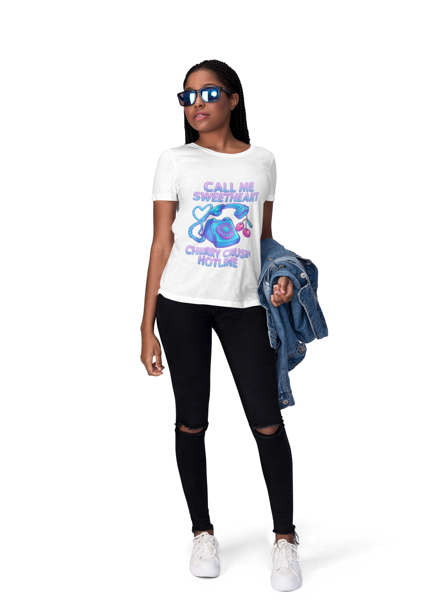 π Cherry Crush Hotline Tee