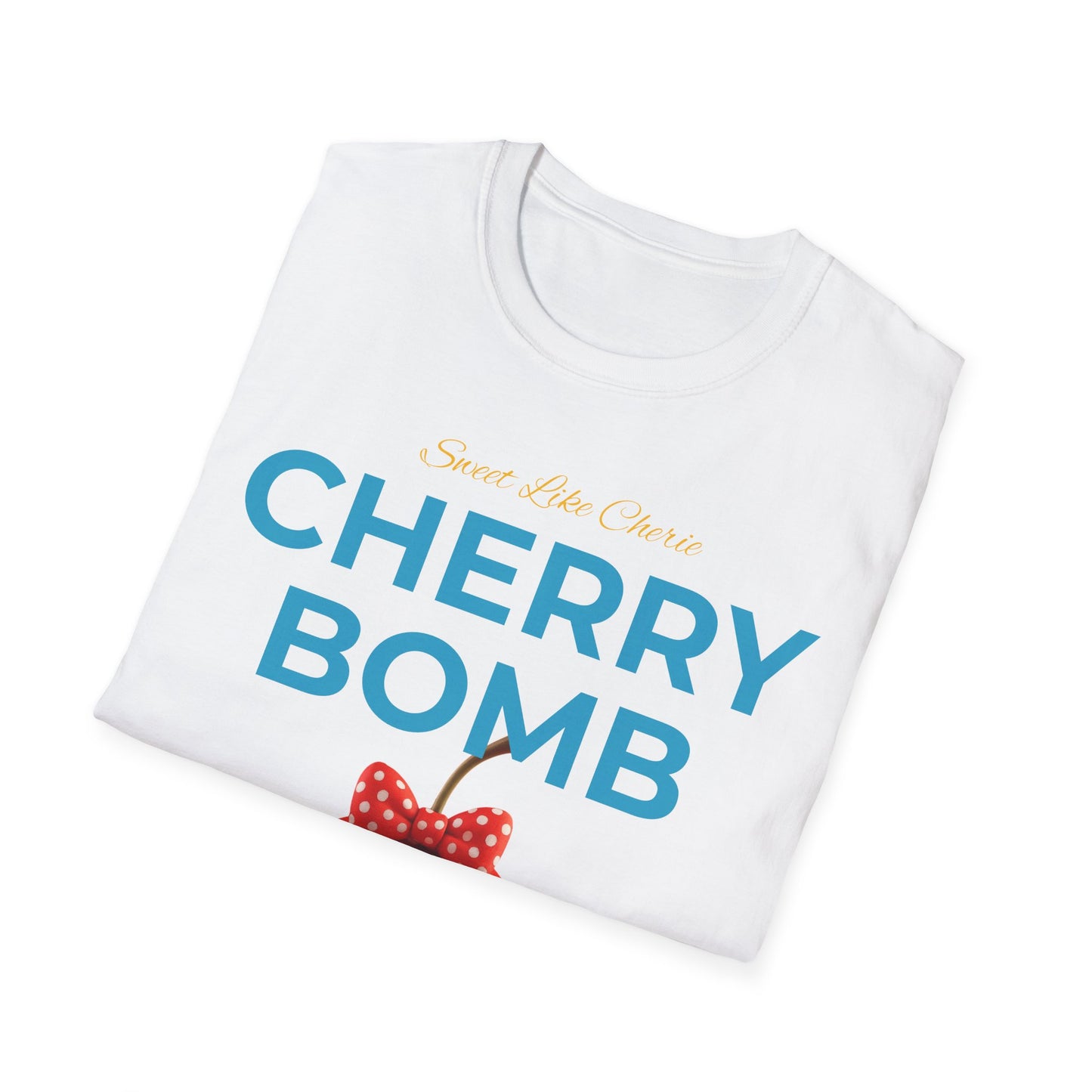 Cherry Bomb Confidence T-Shirt, Cute Graphic Tee, Inspirational Shirt, Unisex Fashion, Gift for Her