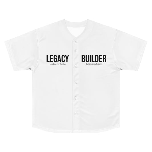 Legacy Builder Men's Baseball Jersey - Stylish Athletic Top for Family Leadership