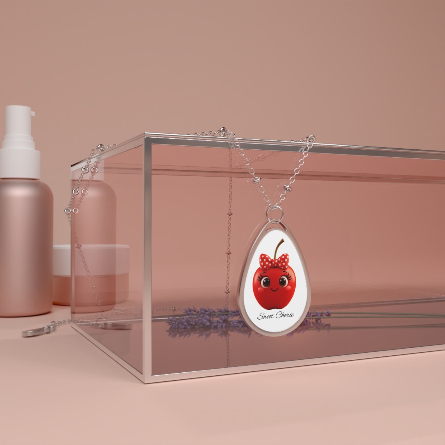 Sweet Cherie™ Charming Oval Cherry Necklace