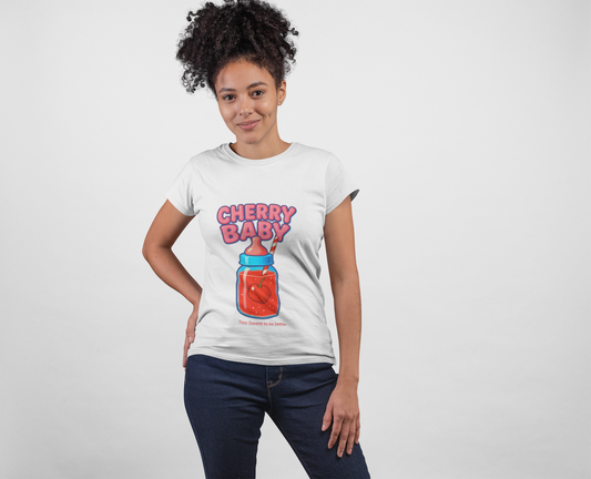 Cherry Baby Tee